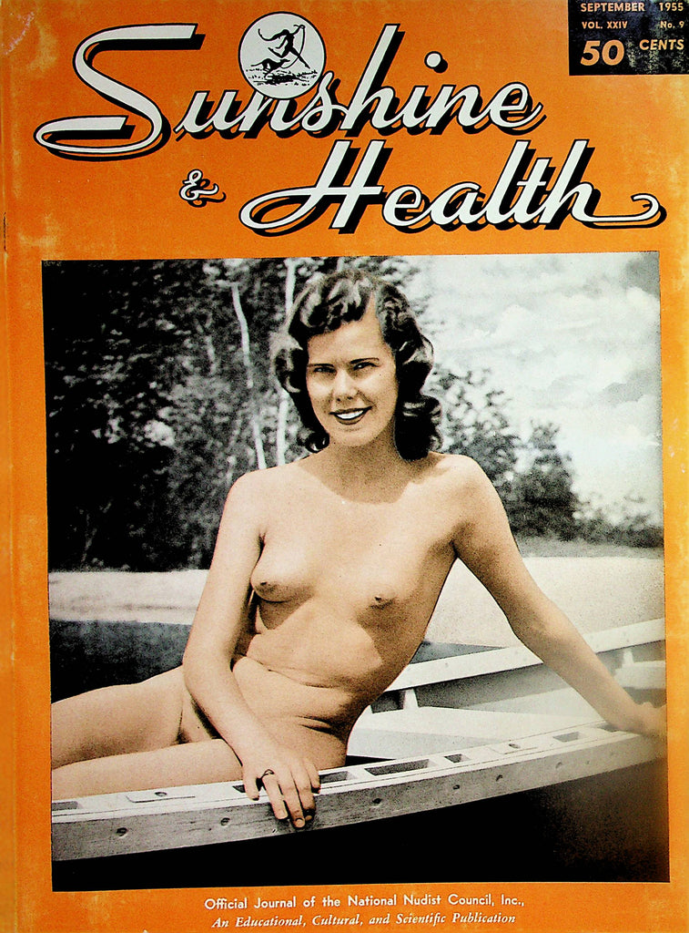 Sunshine & Health Nudist Magazine  September 1955     052824lm-p