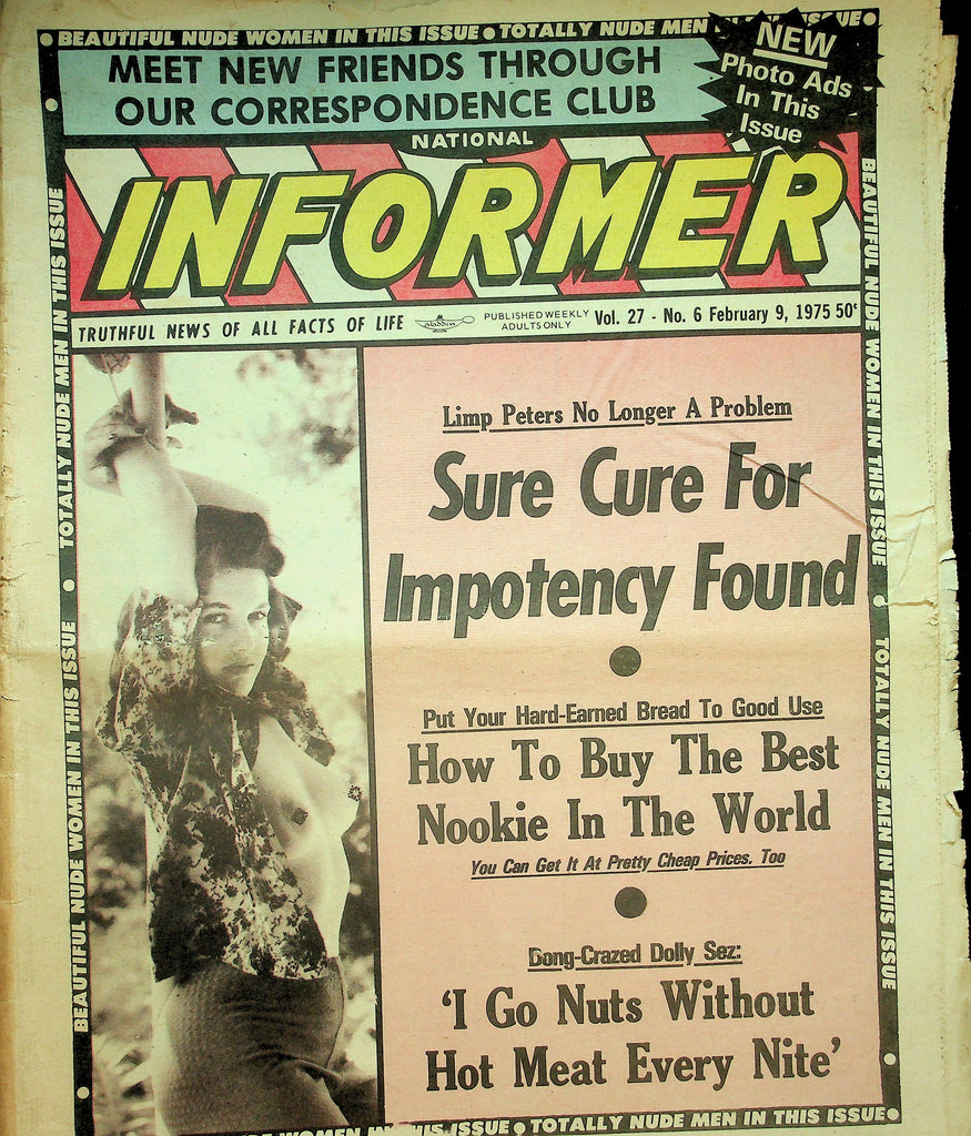 National Informer Adult Newspaper  Sure Cure For Impotency Found  February 9, 1975     090726lmp-GSC