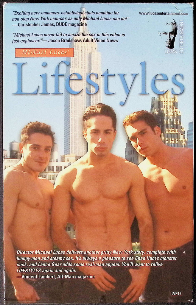 Lifestyles Lucas Entertainment Gay VHS 2001 102324JKVHS7