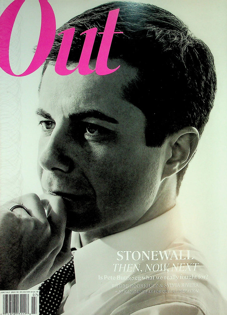 Out Gay & Lesbian Magazine  Pete Buttigieg / MJ Rodrigues & Sylvia Rivera   June 2019      031726lmp