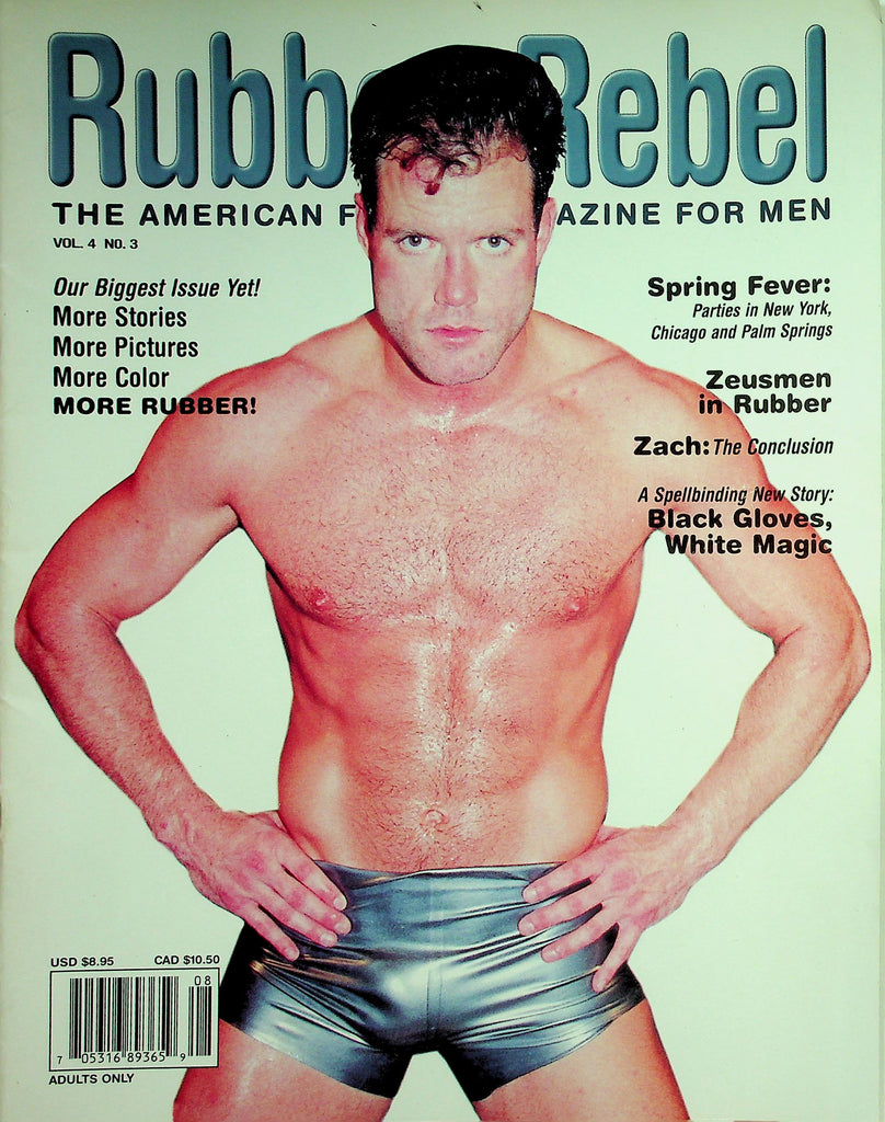 Rubber Rebel Magazine For Men Fetish  vol.4 #3  1996       043026lmp