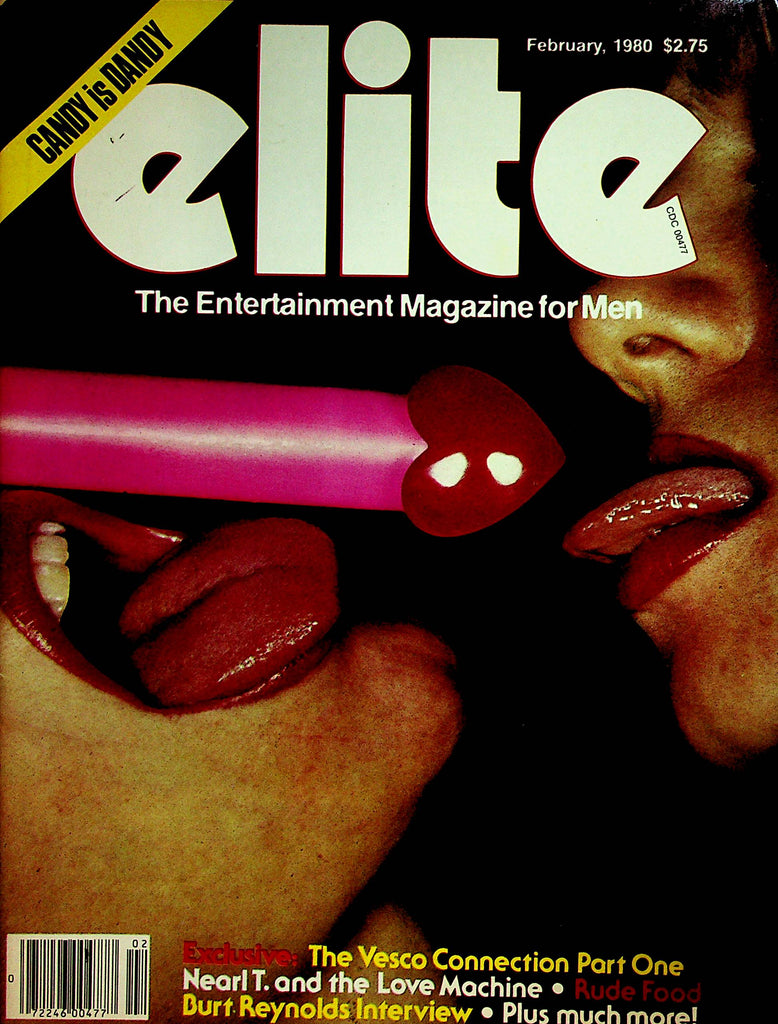 Elite Magazine  Candy Is Dandy / Burt Reynolds Interview  February 1980  100423lm-p