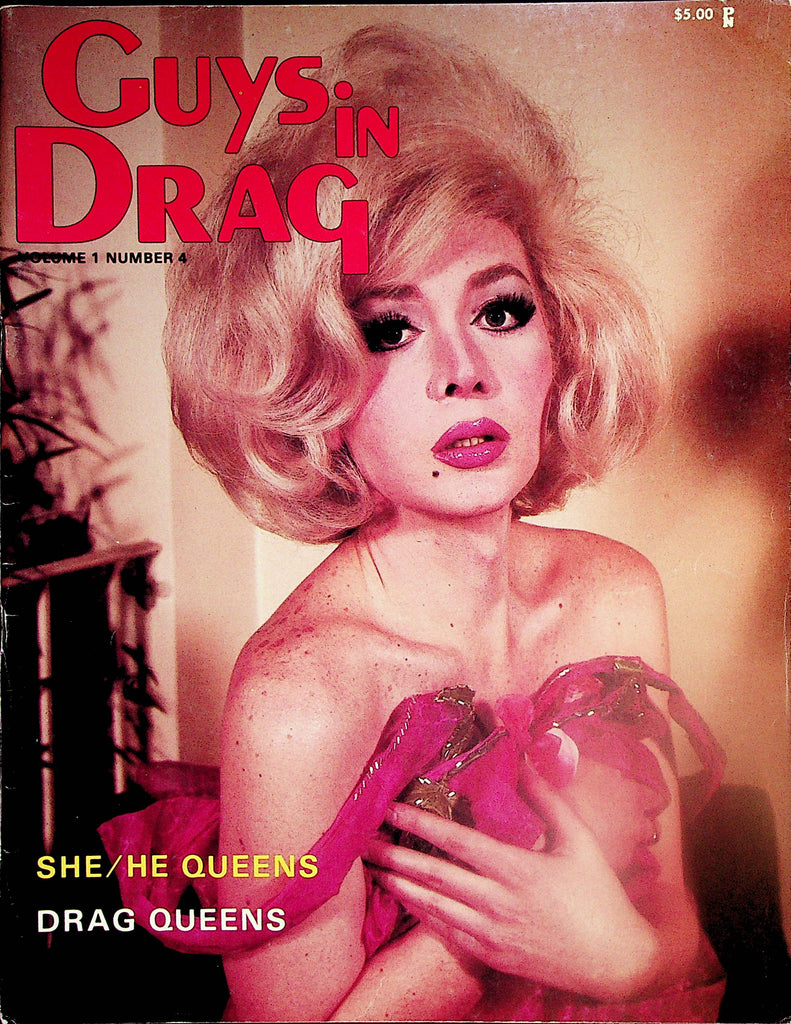 Guys In Drag Magazine  She / He Queens  vol.1 #4 1977  041924lm-p