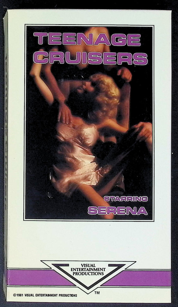 Teenage Cruisers Starring Serena John Holmes Tony Conn Adult VHS Visual Entertainment Productions 052626AKVHS2