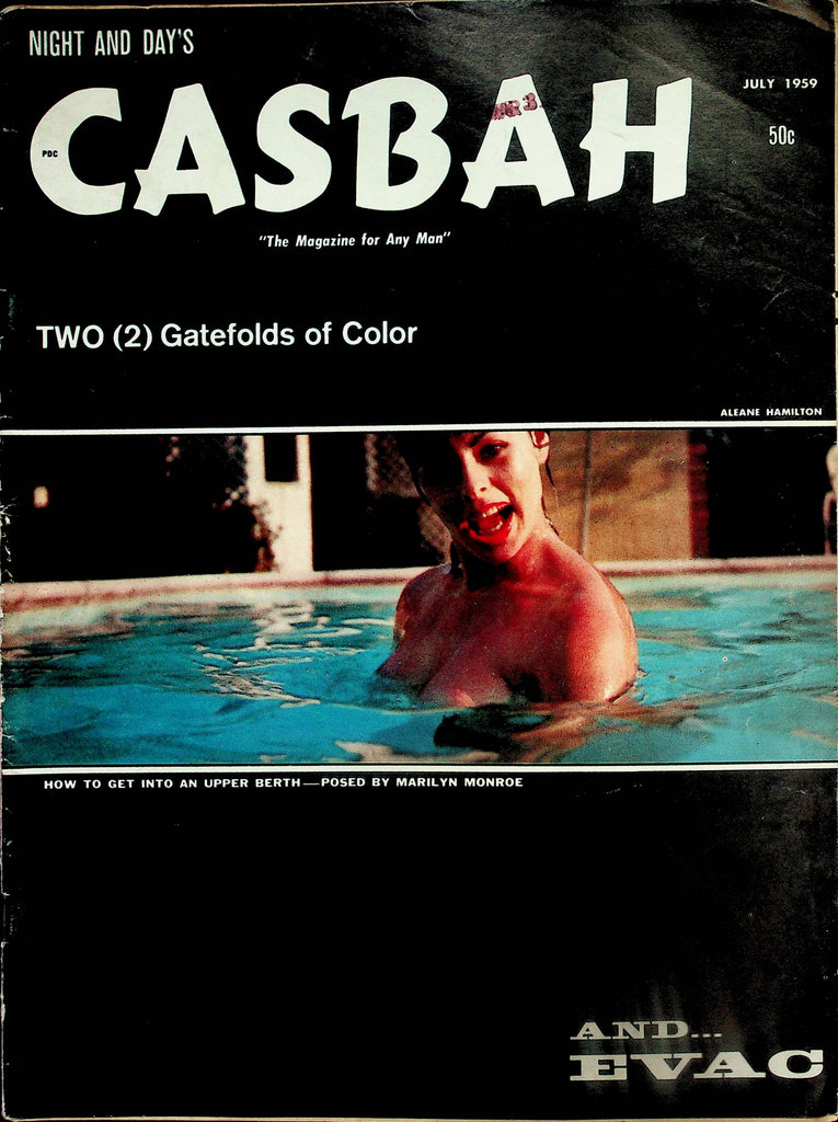 Casbah Vintage Magazine  Marilyn Monroe  July 1959     092225lm-p