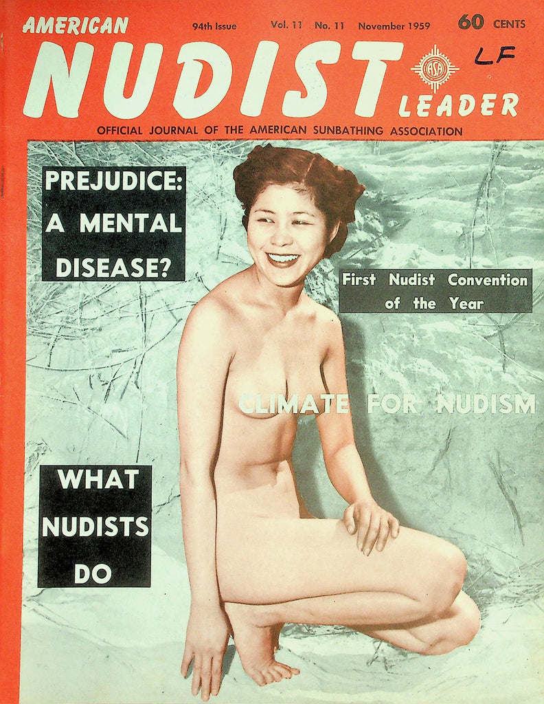 American Nudist Leader Magazine  1st Nudist Convention Of The Year / What Nudists Do   November 1959     071226lmp-GSC