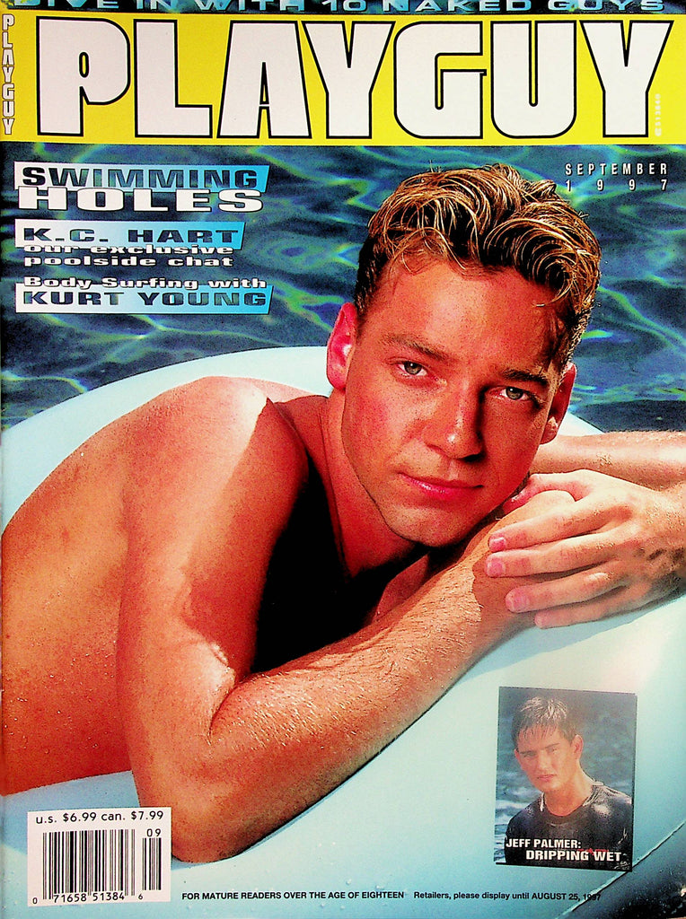 Play Guy Gay Magazine  Cover Guy  K.C. Hart   September 1997   061424lm-p