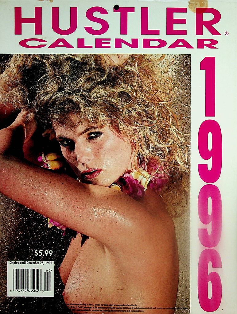 Hustler Wall Calendar 1996    021224lm-p2