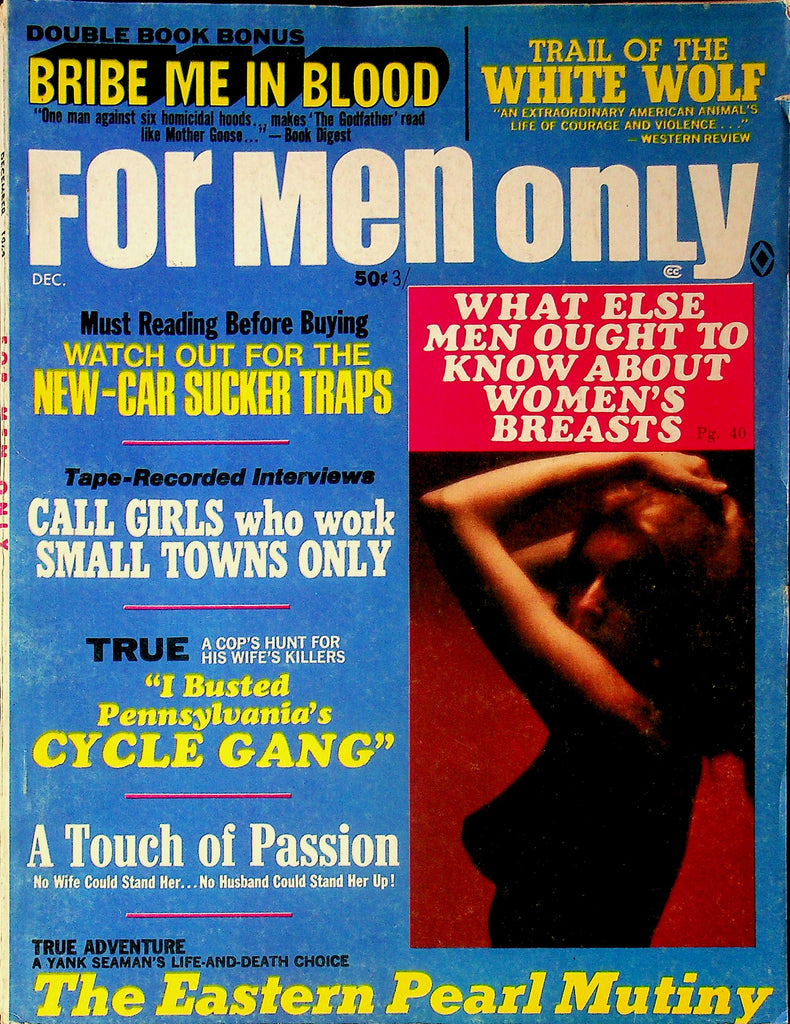 For Men Only Magazine Small Town Call Girls December 1969 080825RP-