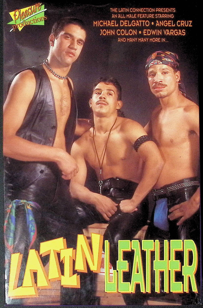Latin Leather Pleasure Productions Gay VHS 1990's 093024JKVHS