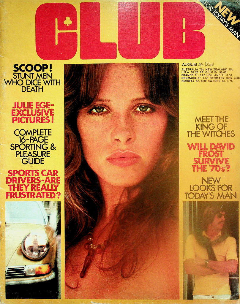 Club Magazine  Julie Ege- Exclusive Pictures! / Sporting & Pleasure Guide  August 1970      110725lm-p