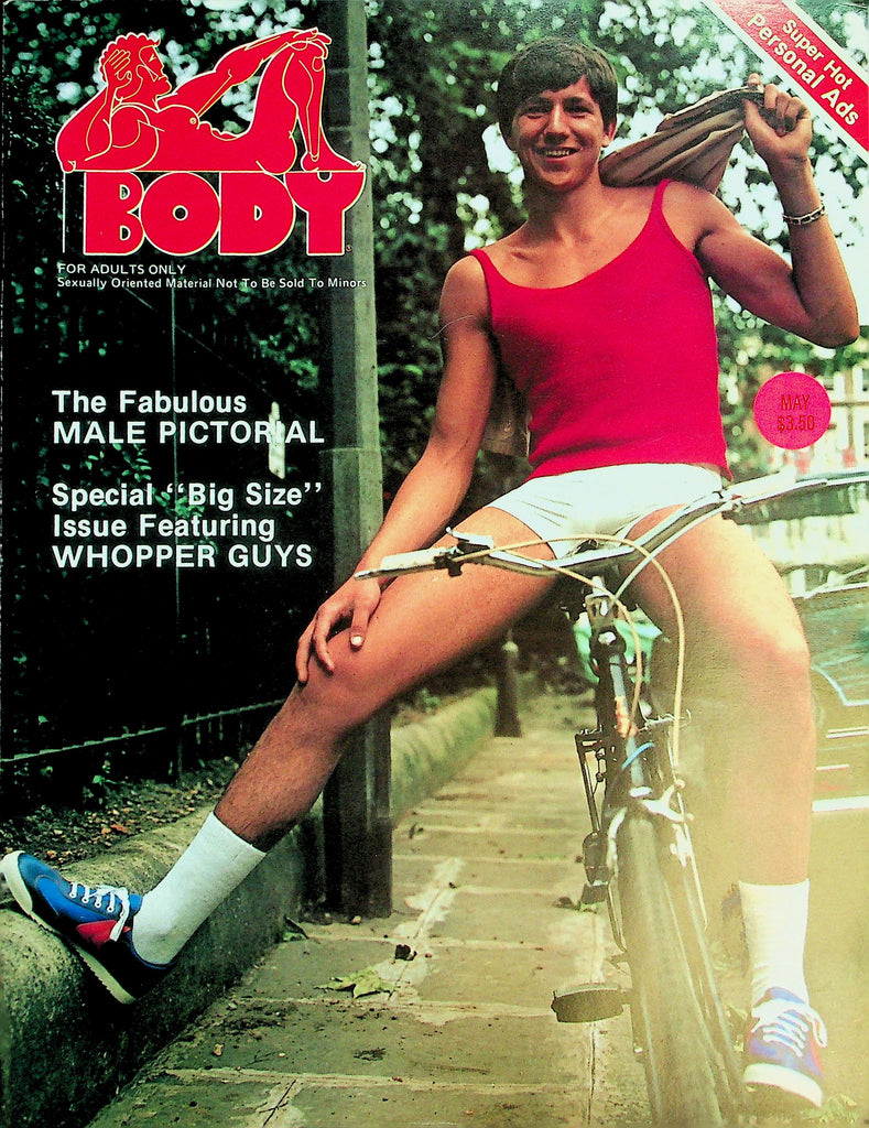 Body Gay Interest Magazine  Male Models - Special "Big Size" Issue Featuring Whopper Guys!  vol.8 #1  1979    071426lmp-GSC