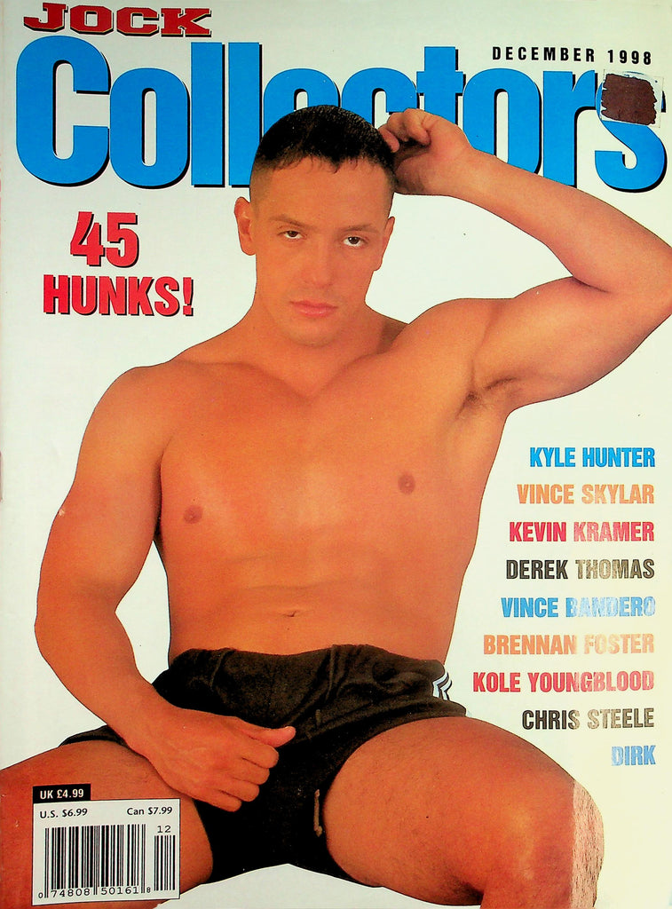 Jock Collectors Gay Magazine  Kyle Hunter / Vince Skylar   December 1998   012726lmp