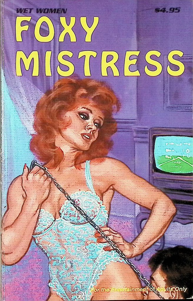 Foxy Mistress Wet Women WW-116 1994 Bondage Domination Star Distributors Adult Erotic Paperback Novel-062624AMP