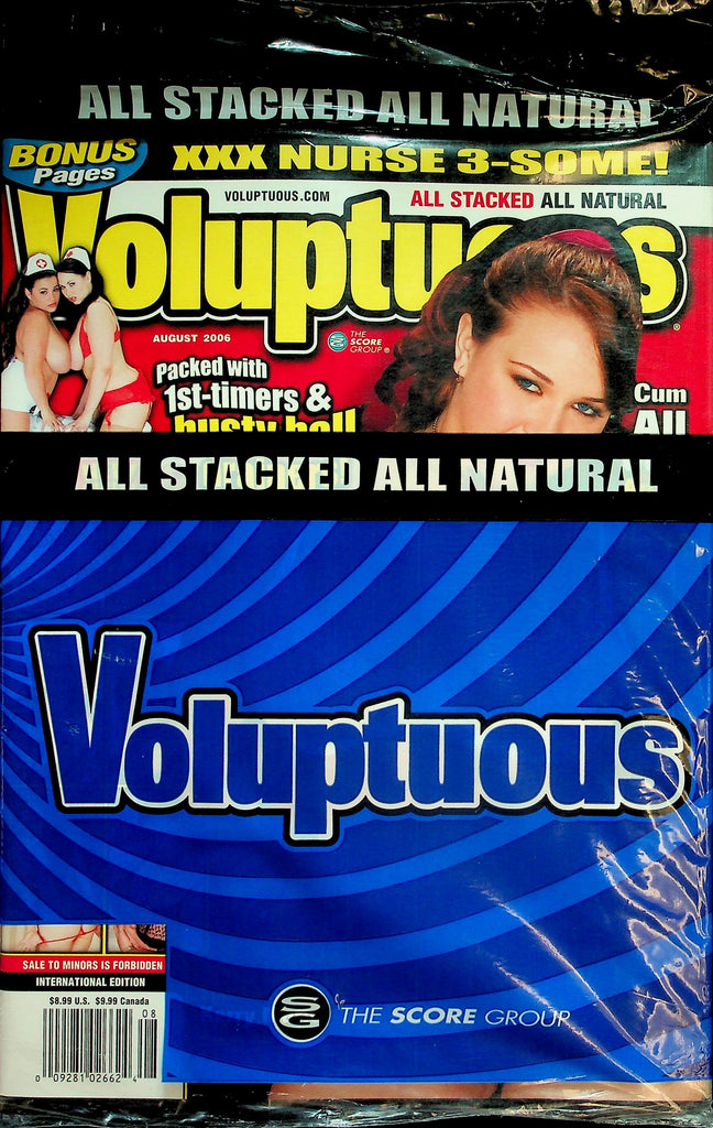 Voluptuous Magazine  Cum All Over Ana's E-Cups!  August 2006  New/Sealed   032226lmp