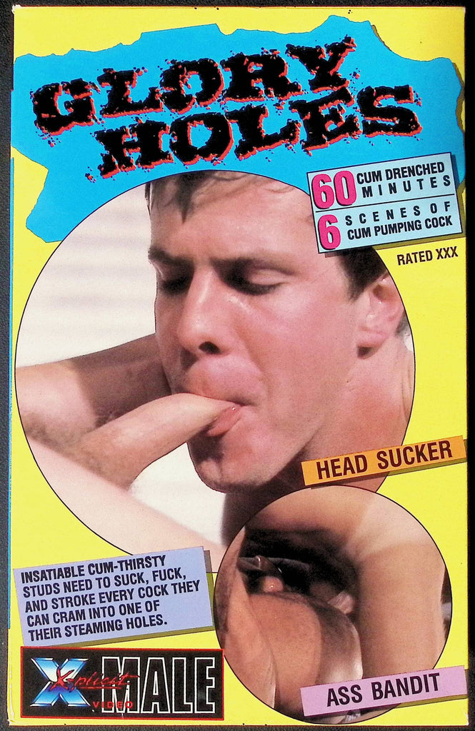 Glory Holes Volume 13 Gay VHS 1990 093024JKVHS2