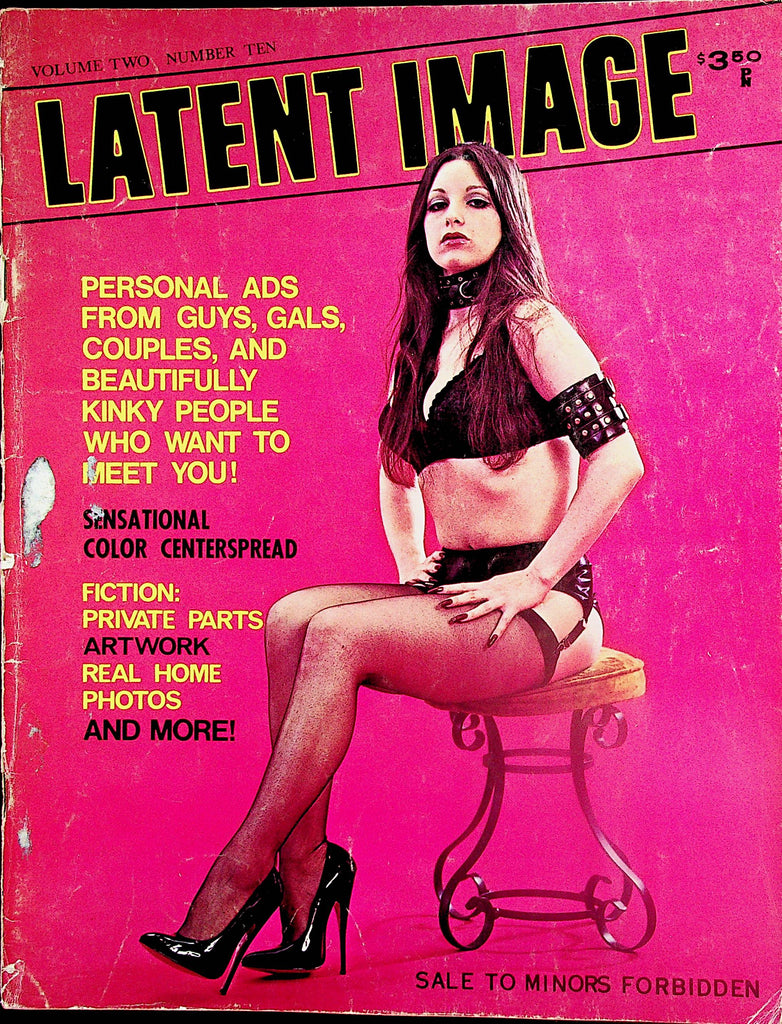 Latent Image Bondage Contact Magazine  Kinky People Await You!  vol.2 #10 1972   by HOM  012025lm-p