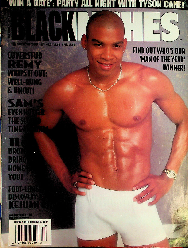 Black Inches Gay Magazine  Coverstud Remy  October 1997   101926lmp-GSC