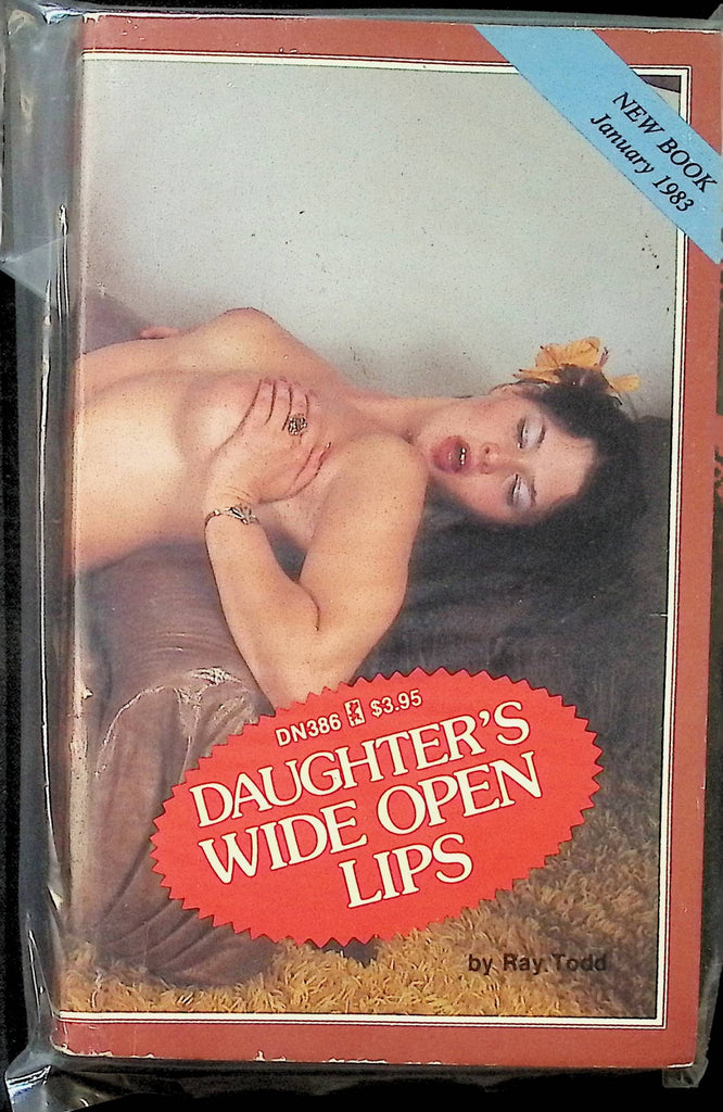 Daughter's Wide Open Lips by Ray Todd DN386 1983 Greenleaf Classics Adult Paperback Novel -120324AMP