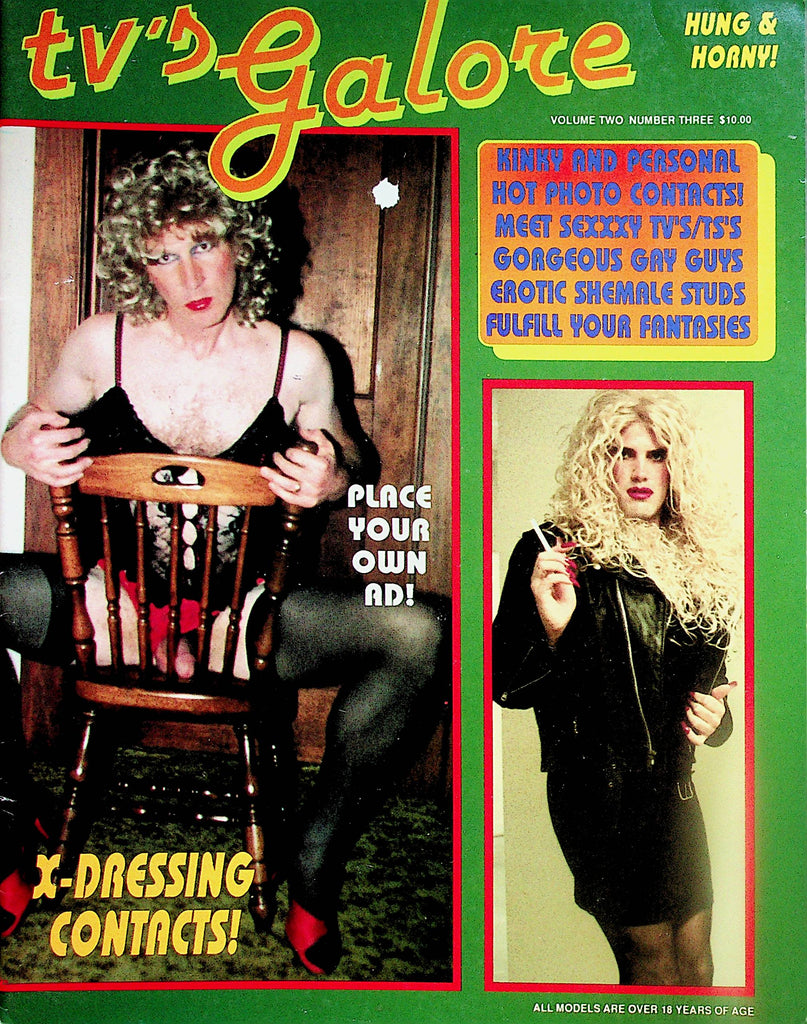 TV's Galore Contact Magazine  Meet Sexy TV's  vol.2 #3 1980's  121523lm-p