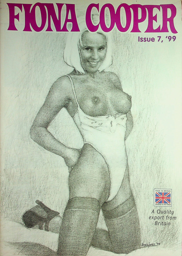 Fiona Cooper Catalog Magazine  Covergirl Laurel   #7 1999  Export From Britain    040726lmp