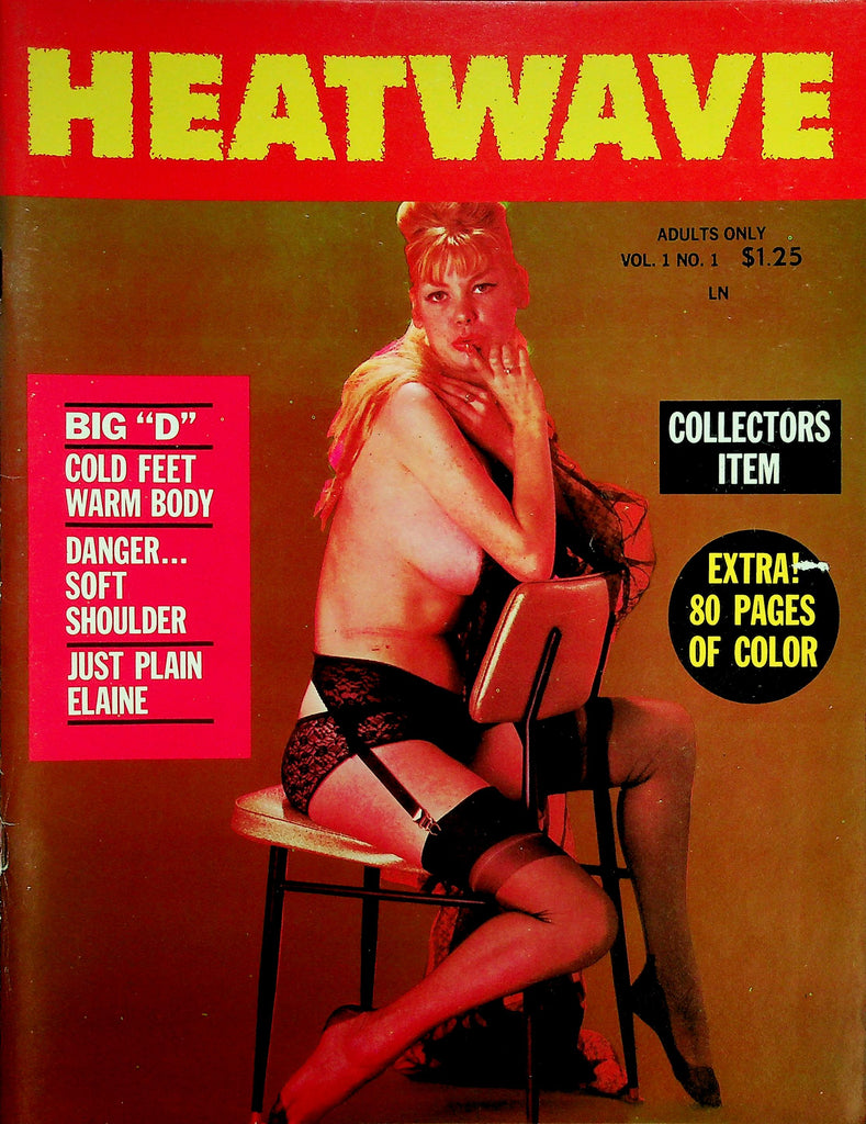 Heatwave Magazine  Cold Feet Warm Body / The Country Girl  vol.1 #1  1963  Collector Item  091926lmp-GSC