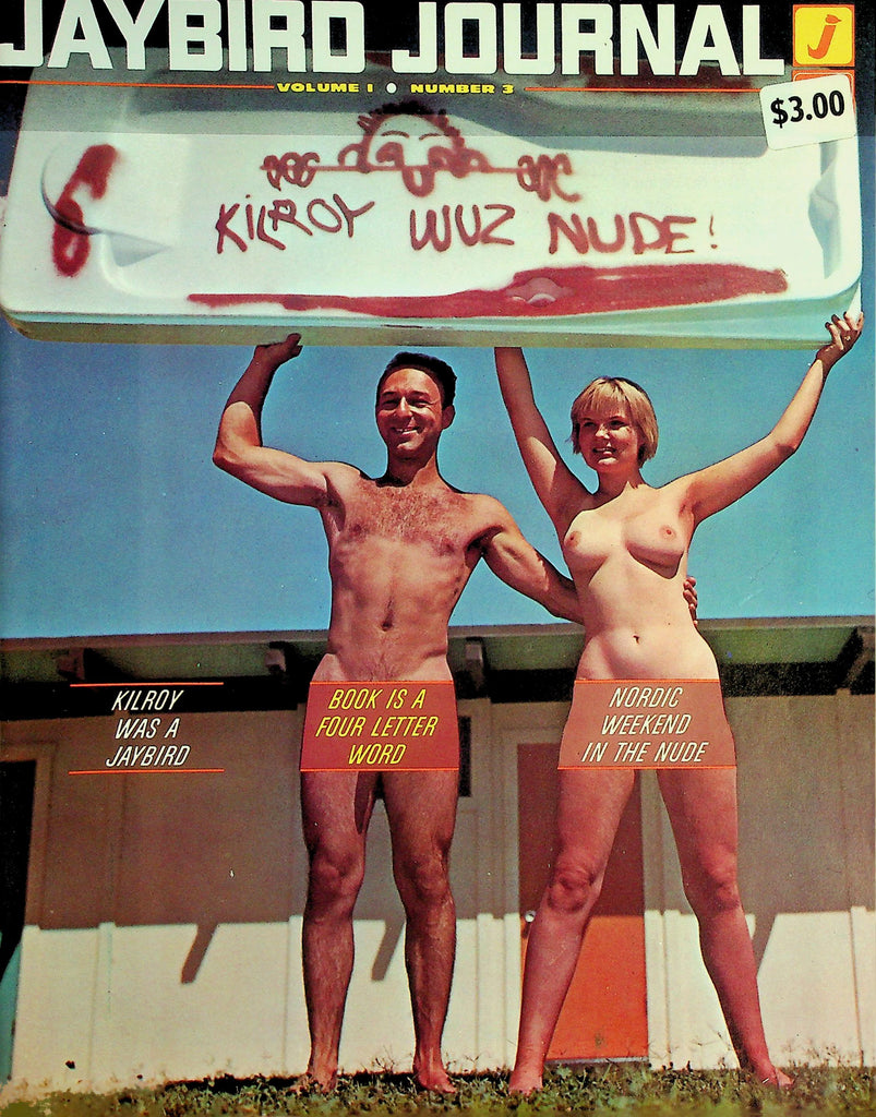 Jaybird Journal Nudist Magazine  Kilroy Was A Jaybird / Nordic Weekend In The Nude   vol.1 #3 1966 090926lmp-GSC