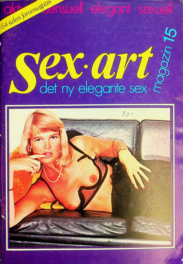 Sex Art International Digest  Covergirl Jannie  #15 1970's      100426lmp-GSC