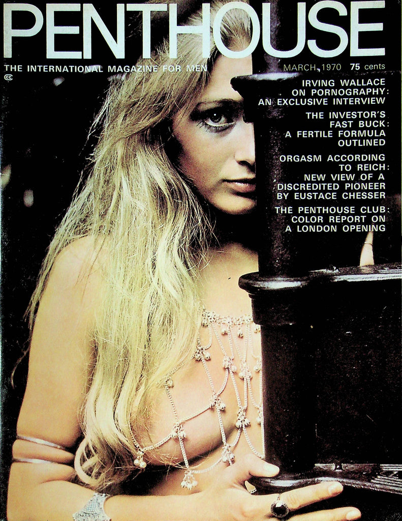Penthouse Adult Digest Magazine Irving Wallace March 1970 060624RP