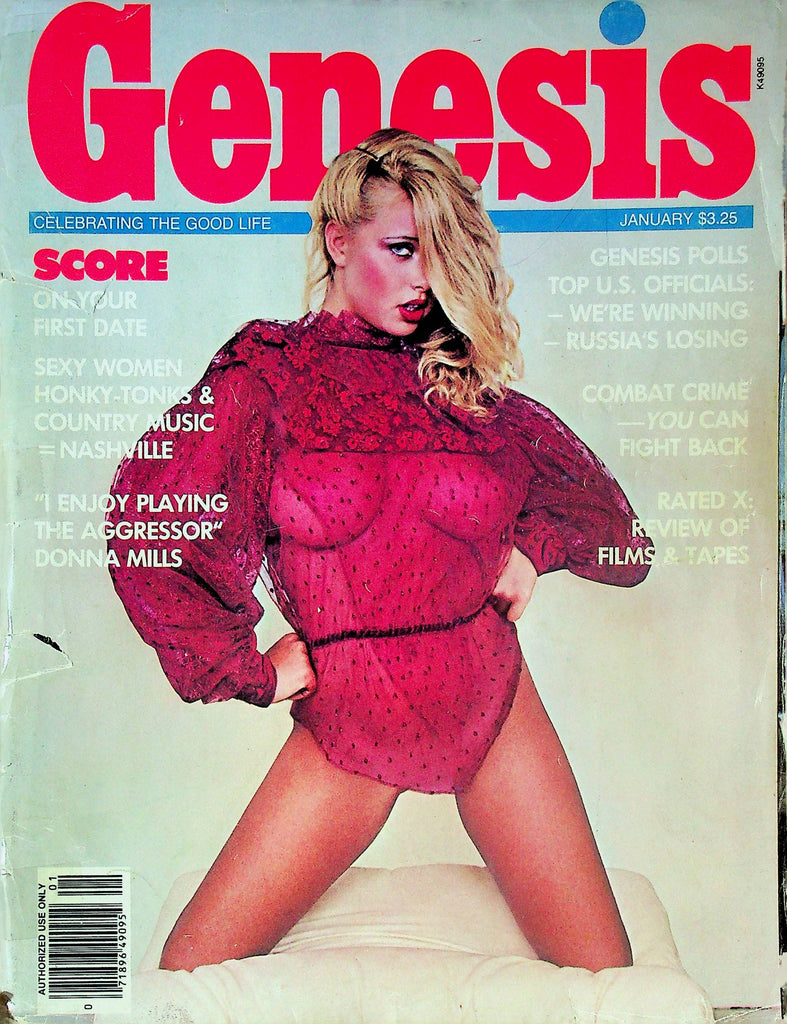 Genesis Magazine Donna Mills January 1983 050224RP