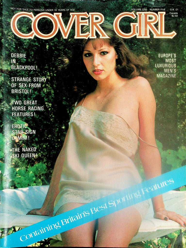 Cover Girl Magazine  Debbie In Blackpool / Britain's Best Sporting Features  vol.1 #5 1970's   111525lm-p