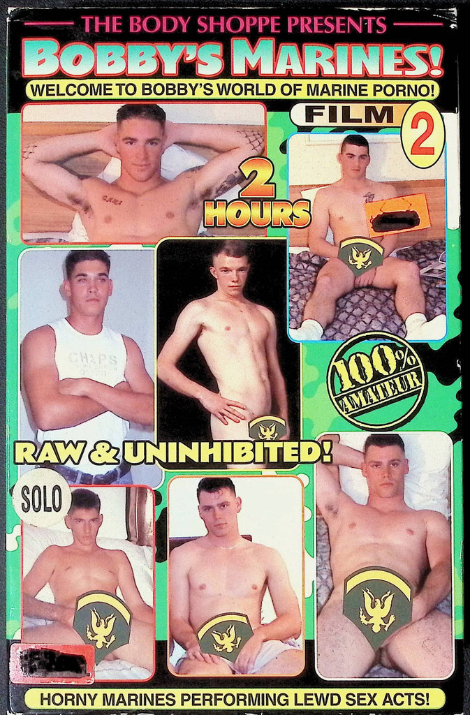 Bobby's Marines! Film 2 The Body Shoppe Gay VHS 2000 100724JKVHS2
