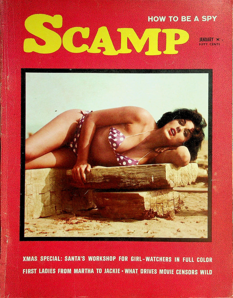 Scamp Magazine  Xmas Special: Santa's Workshop For Girl-Watchers  January 1962     040226lmp