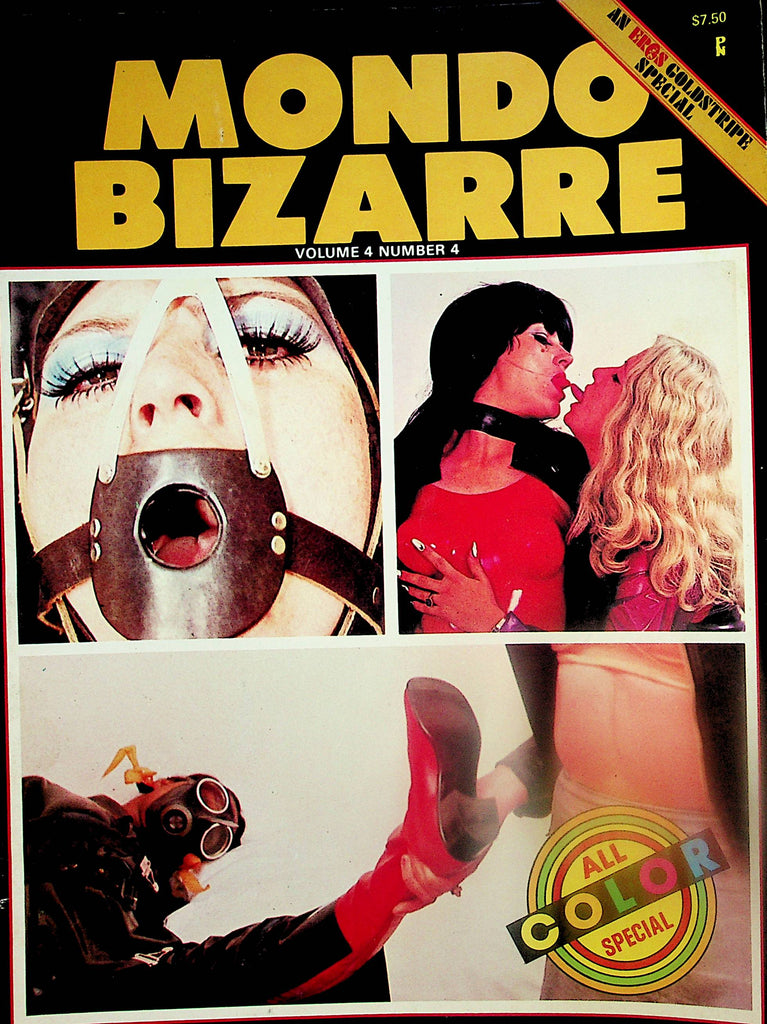 Mondo Bizarre Fetish Magazine  vol.4 #4 1978 by Eros     092824lm-p