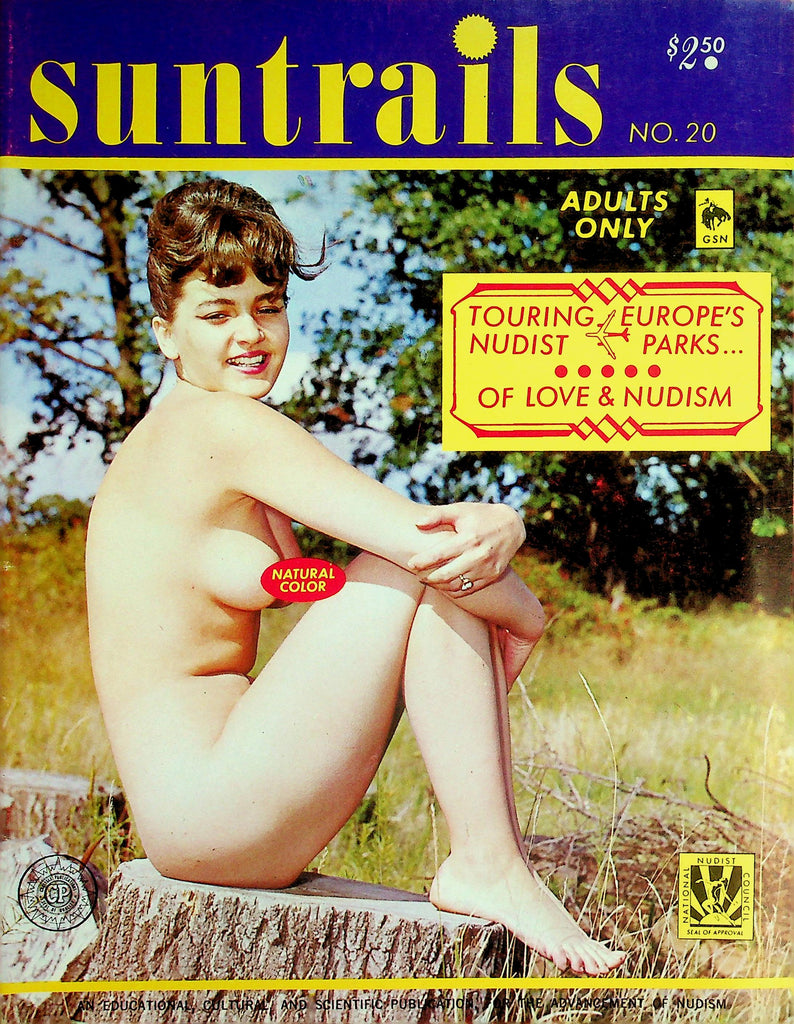 Suntrails Nudist Magazine  Touring Europe's Nudest Parks / Of Love & Nudism  #20 1967    080126lmp-GSC