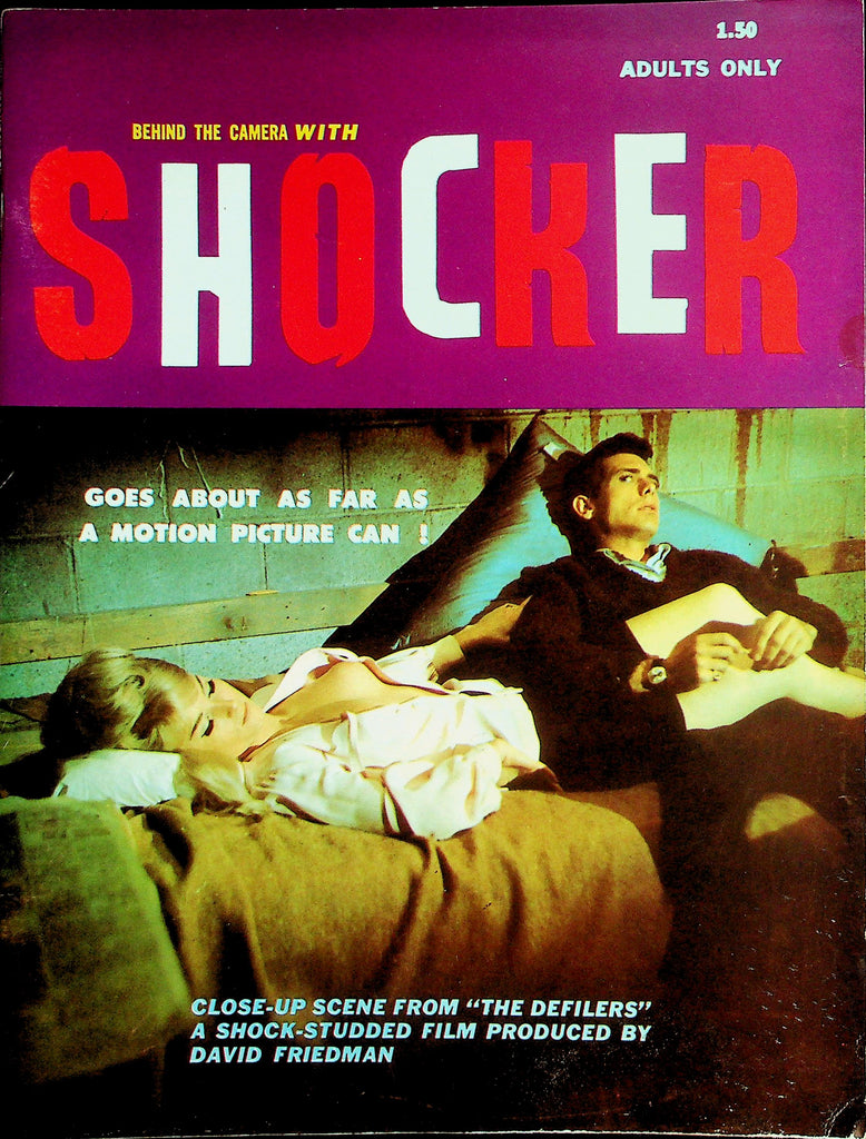 Shocker Behind The Camera Magazine  The Defilers, Naked Venus & More!  1965   060526lmp-GSC