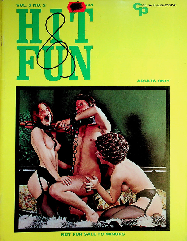 Hit & Fun Magazine  Swinging Sex Trio Fetish Lovin' Fun!  vol.3 #2 1972   052726lmp-GSC
