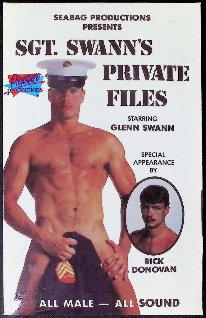 SGT. Swann's Private Files Pleasure Productions, Inc. Gay VHS 2001 102424JKVHS