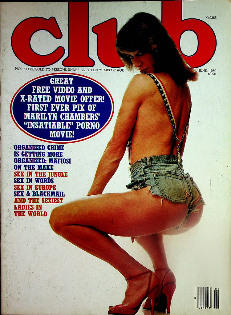 Club  Magazine  Covergirl Marilyn Chambers June 1980  Paul Raymond  042624lm-p2