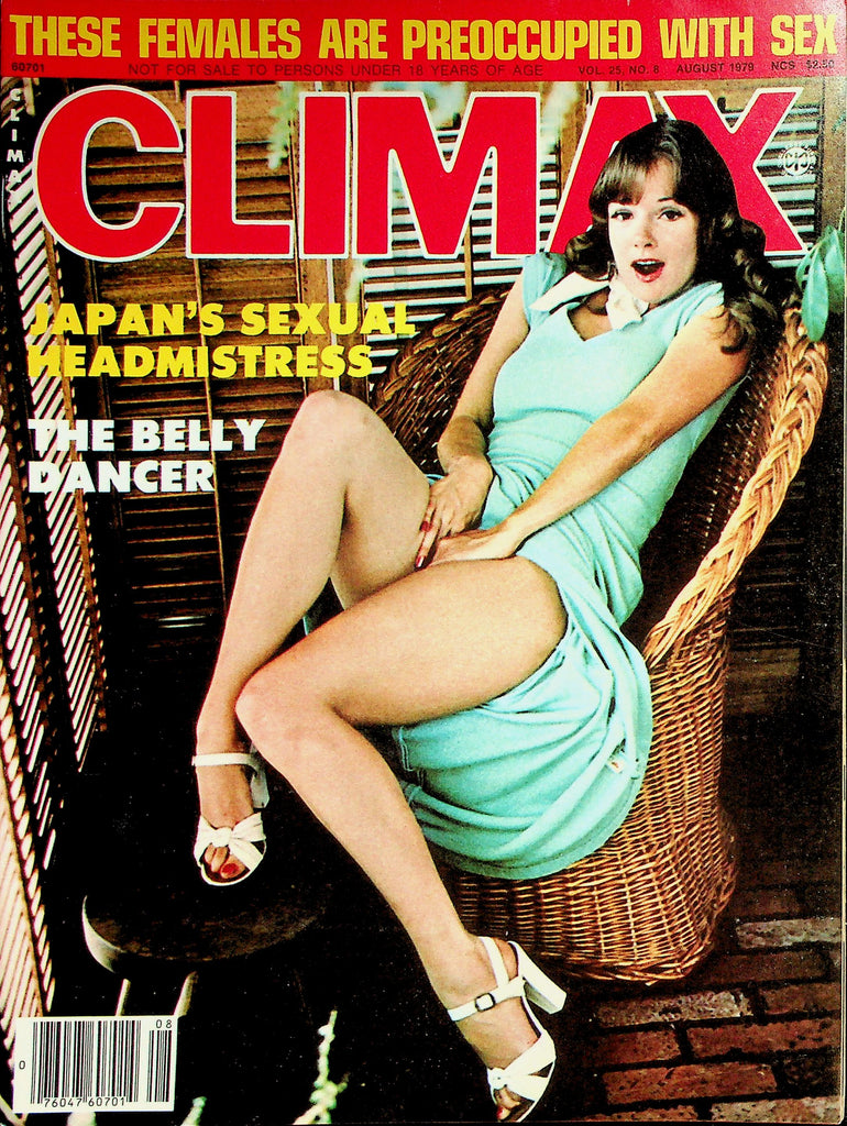 Climax Magazine  Cover/Centerfold Girl Allison  August 1979  042126lmp