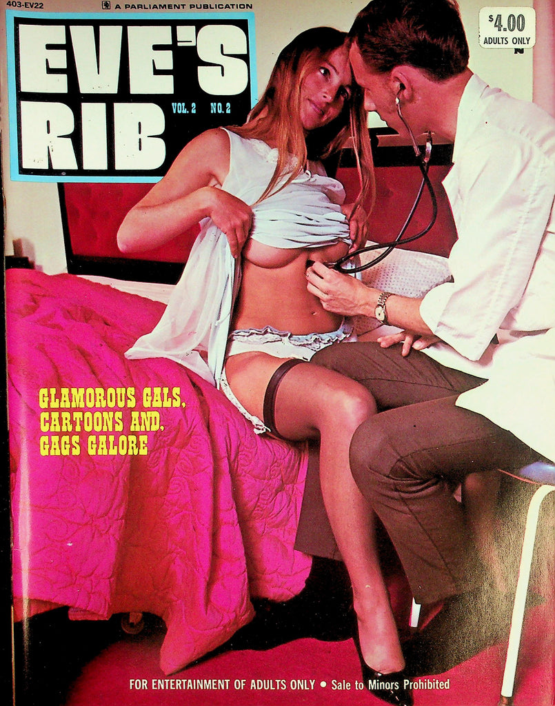 Eve's Rib Magazine Glamorous Gals, Cartoons and Gags Galore vol.2 #2 1970 Parliament     082126lmp-GSC
