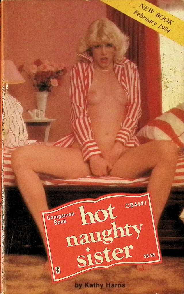Hot Naughty Sister by Kathy Harris February 1984 CB4441 Greenleaf Classics Adult Paperback Novel 072125AMP