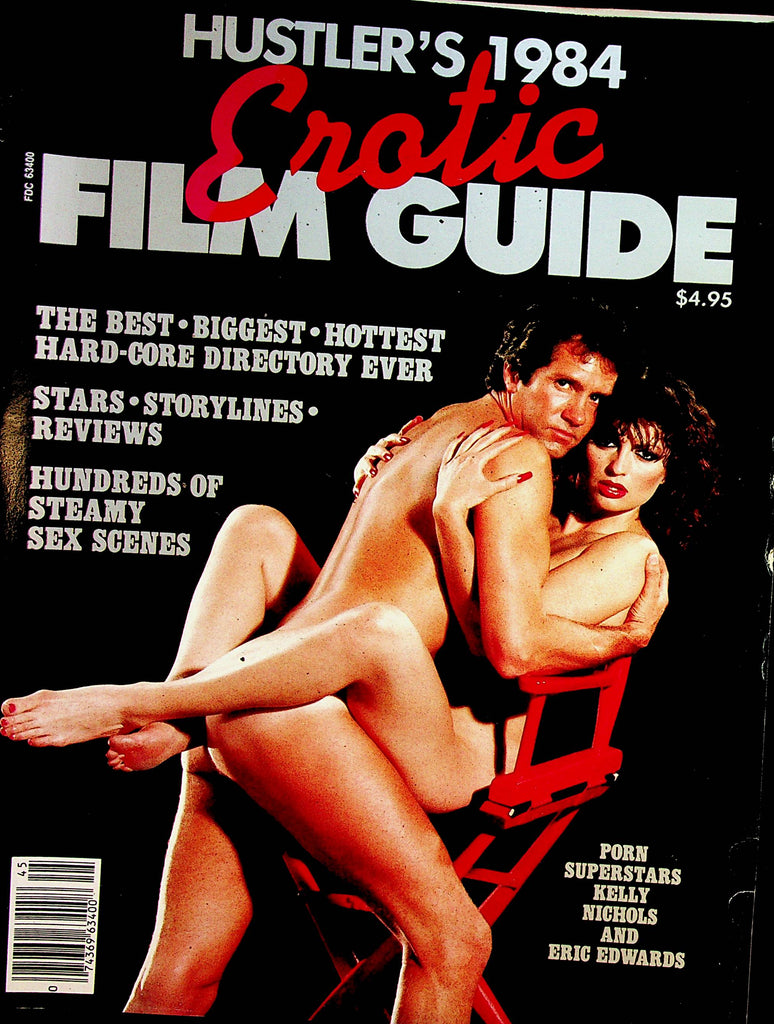 Hustler's 1984 Erotic Film Guide Magazine  Kelly Nichols And Eric Edwards     062723lm-p2