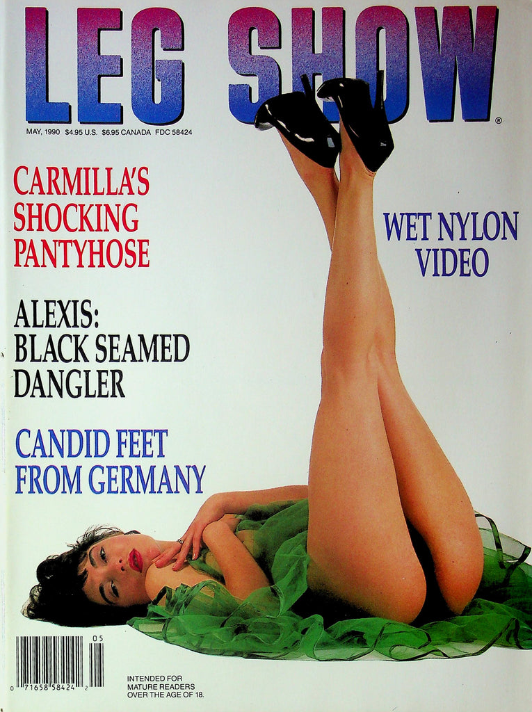 Leg Show Magazine Ft. Carmilla & Alexis May 1990 043025RP