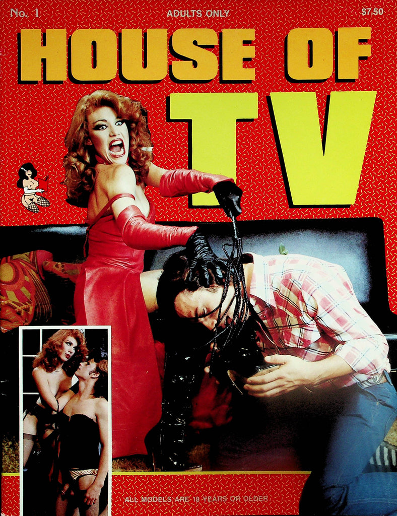 House Of TV Fetish Transsexual Magazine  #1  1980's   083025lm-p