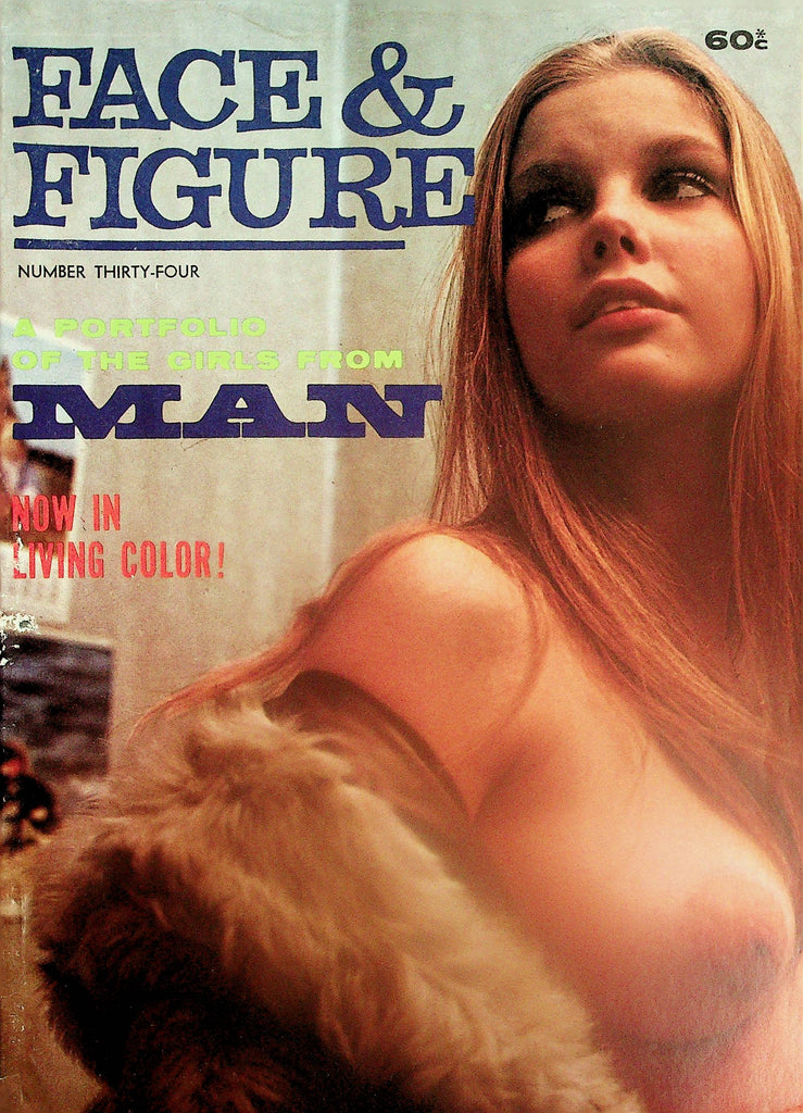Face & Figure Magazine   Portfolio Of The Girls From Man  #34  1970's      102225lm-p
