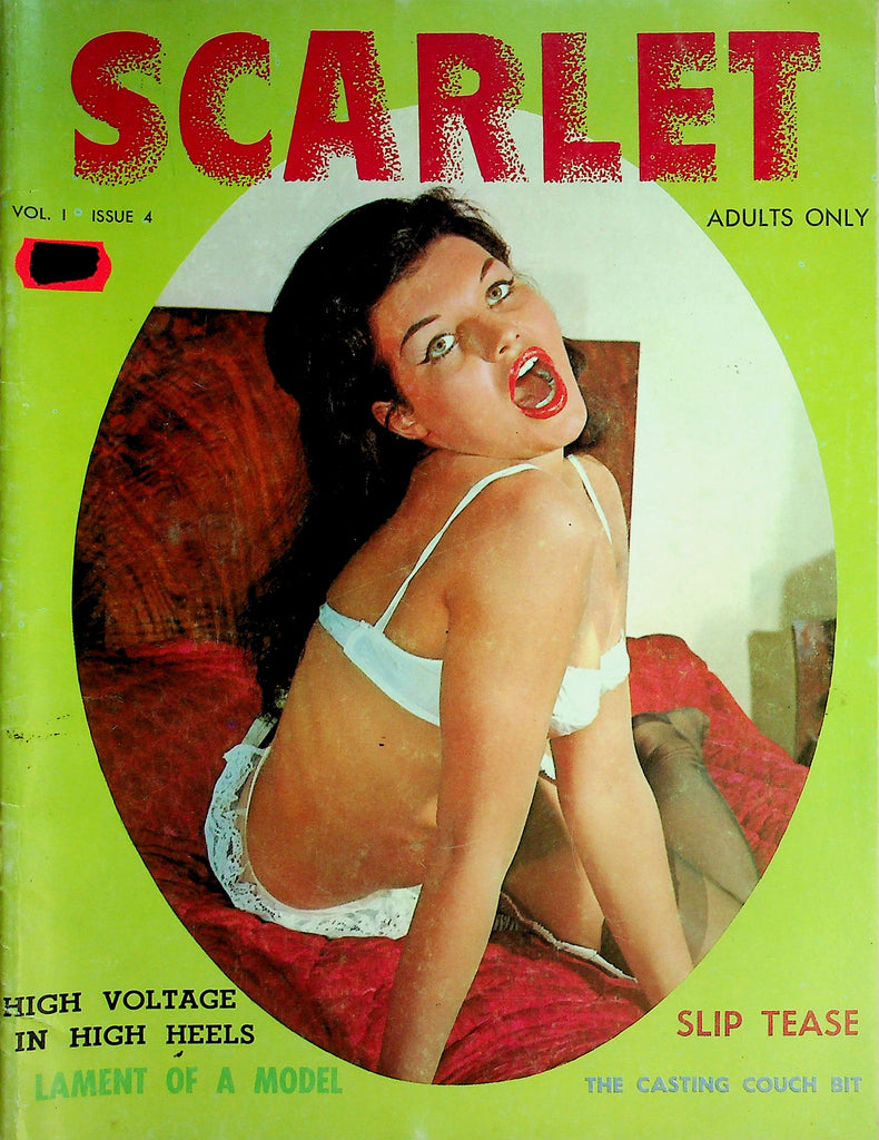 Scarlet Magazine  Slip Tease / High Voltage In High Heels  vol.1 #4  1963     061626lmp-GSC