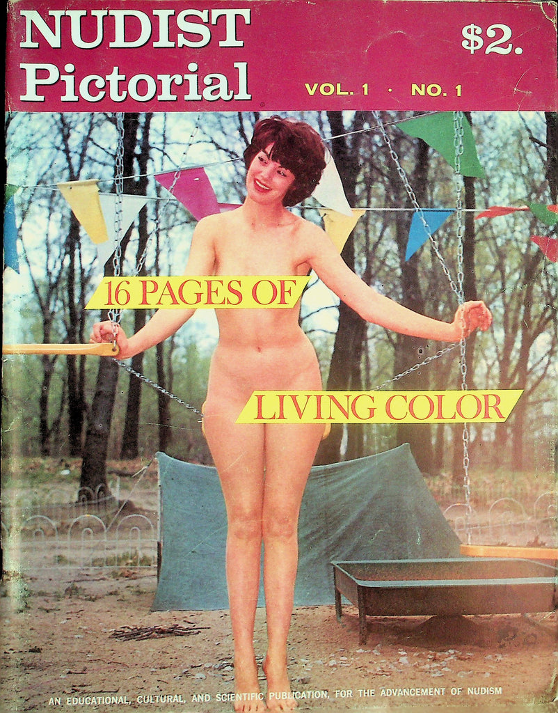 Nudist Pictorial Magazine  The Rainbow Bridge To Happiness/ The North Star Of Nudism  vol.1 #1 1960's   070426lmp-GSC