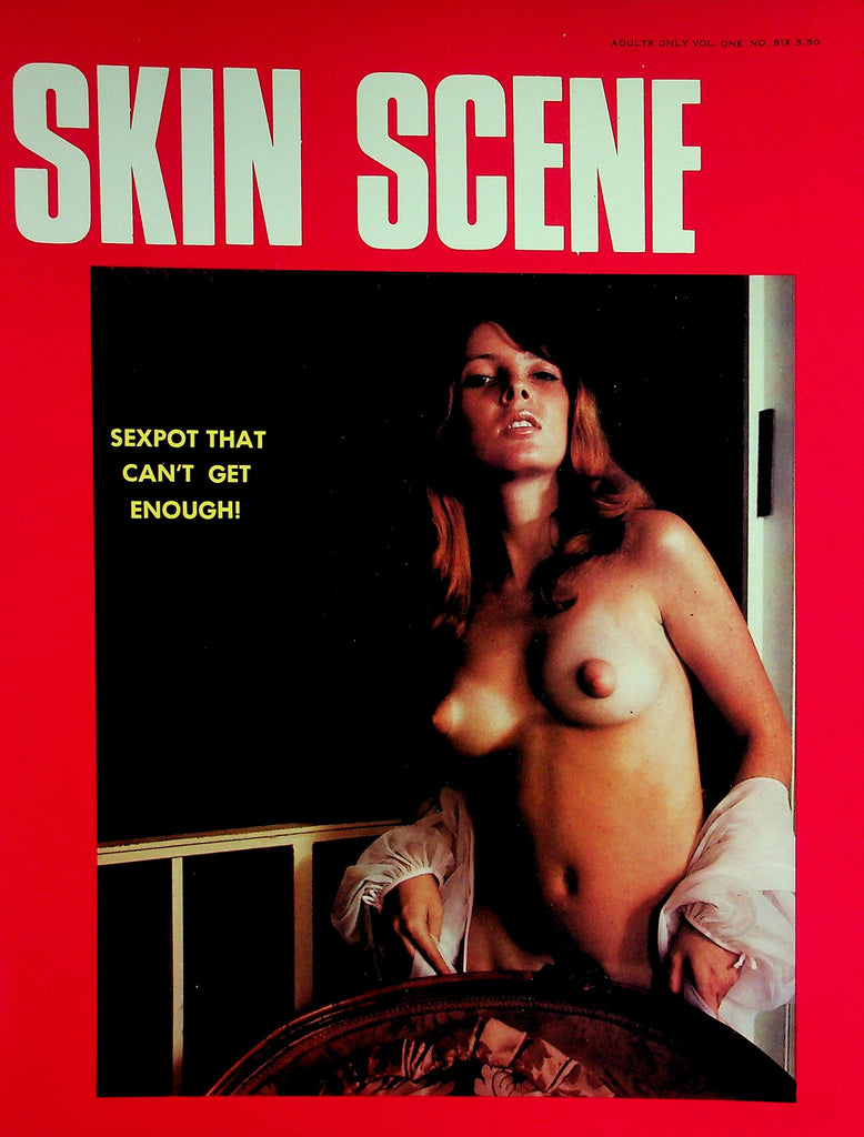 Skin Scene Magazine  Sexpot That Can't Get Enough / Judy Puts On A Beaver Show! vol.1 #6  1972   082626lmp-GSC