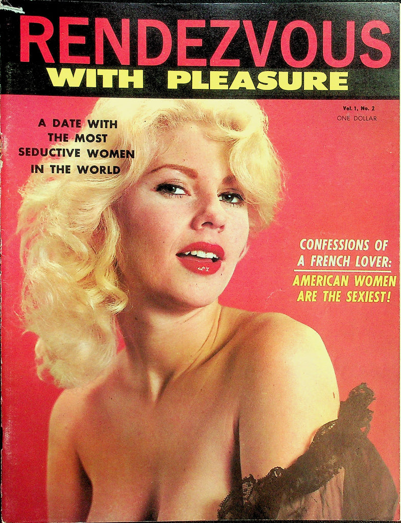 Rendezvous With Pleasure Magazine  American Women Are The Sexiest / Sorority Bunny   vol.1 #2 1960's  080726lmp-GSC